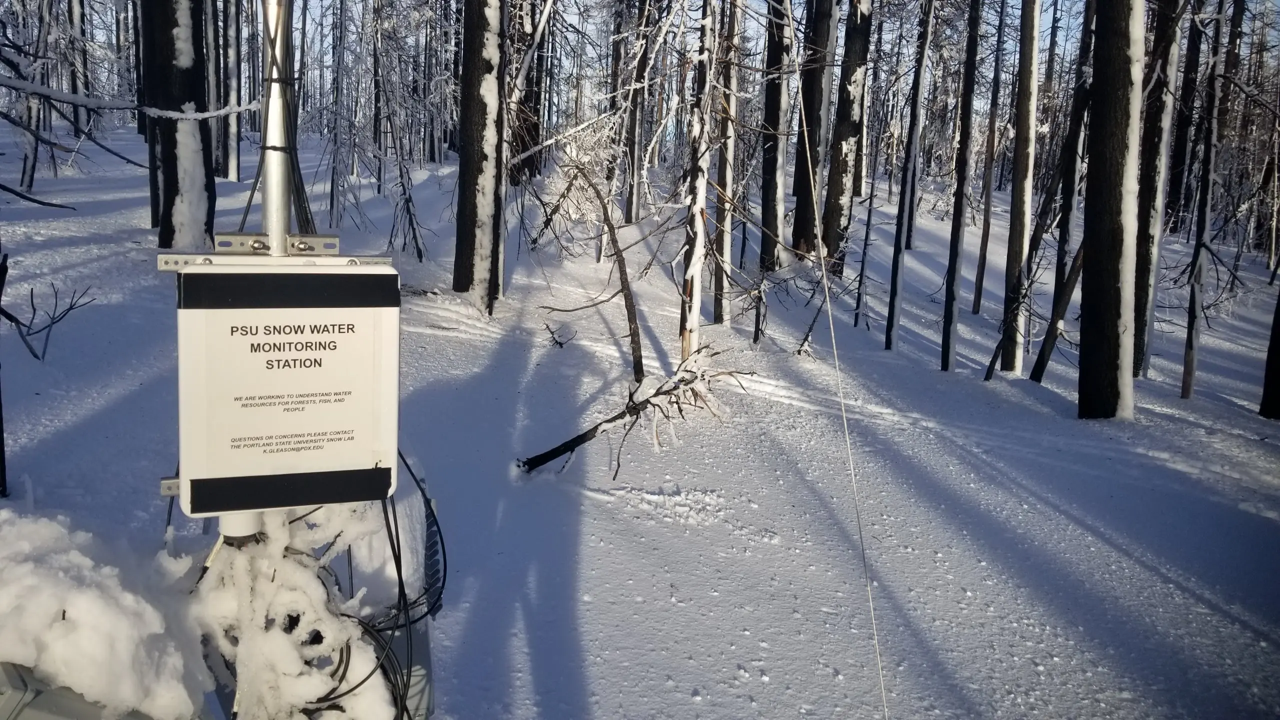 The study data supports research by Portland State University and informs water operations by the United States Army Corps of Engineers, who are responsible for managing the downstream water reservoirs.